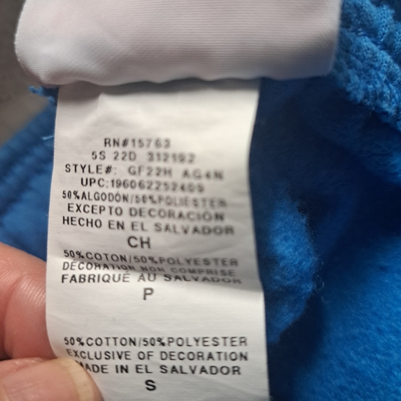 CHAMPION athletic wear blue sweat pants joggers athleisure Y2K small - Picture 5 of 6